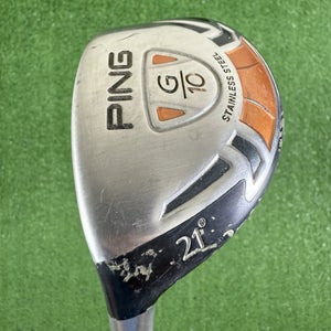 Ping G10 3 Hybrid 21 3H Regular Flex TFC 129H Graphite Left Handed 39.5