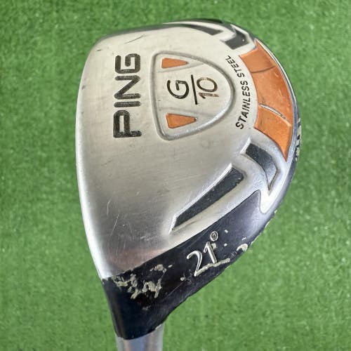 Ping G10 3 Hybrid 21 3H Regular Flex TFC 129H Graphite Left Handed 39.5
