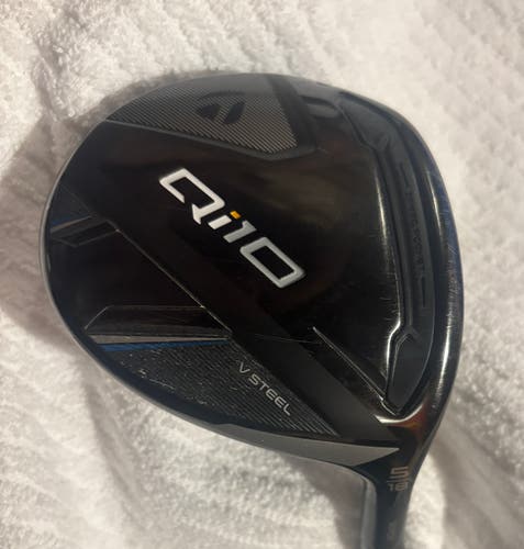 Taylormade Qi10 5 wood 18*, stiff, right handed
