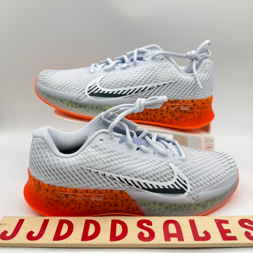 Nike Court Air Zoom Vapor 11 HC Tennis Shoes Gray Electric Pack FV1308-900 Women’s Sz 8.5 NEW