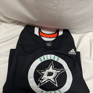 New Black Dallas Goalie Cut Adidas Jersey