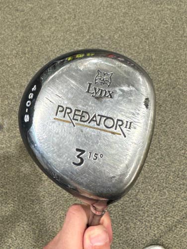 Lynx Predator Right Handed 3 Wood | Regular Flex 15