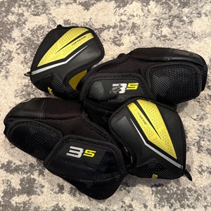 Used Bauer SUPREME 3S Intermediate Elbow Pads Medium