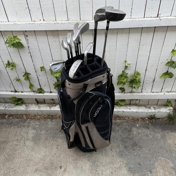 Adams Golf Idea Mens Right Handed Golf Club Complete Set With Bag