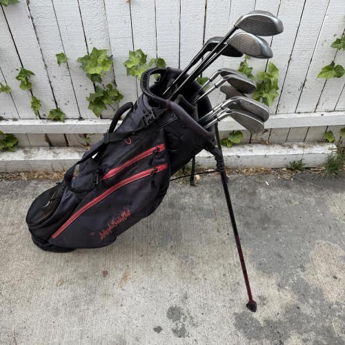 Callaway Big Bertha Golf Club Complete Set With Stand Bag Mens Right Handed