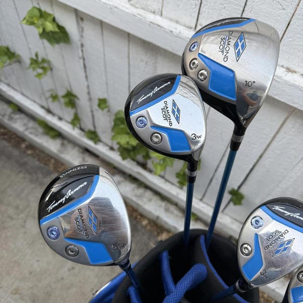 Tommy Armour Diamond Scot Golf Club Complete Set With Bag