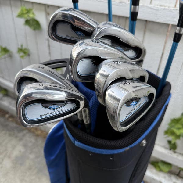 Tommy Armour Diamond Scot Golf Club Complete Set With Bag