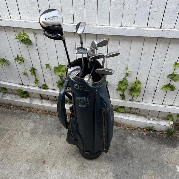 Tommy Armour 845 Evo Golf Club Complete Set With MacGregor Leather Bag