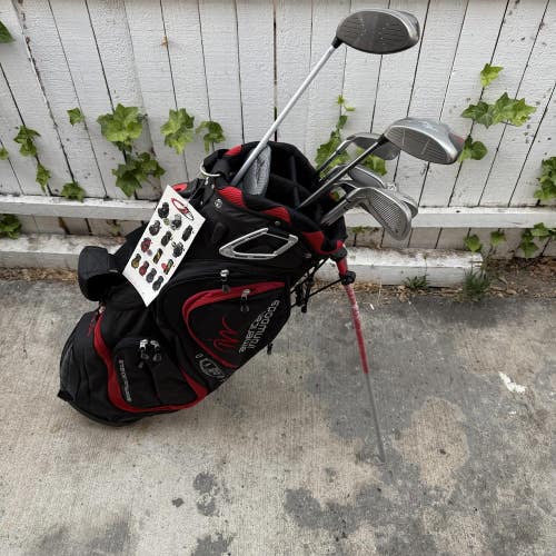 Callaway X14 Mens Right Handed Golf Club Complete Set With Brand New Stand Bag