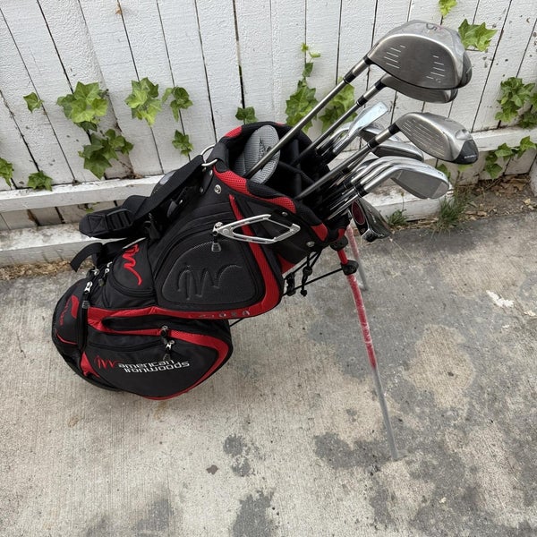 TaylorMade RAC Mens Right Handed Golf Club Complete Set With Brand New Stand Bag