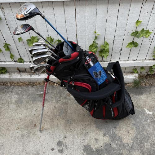 Ping G10 Mens Right Handed Golf Club Complete Set With Brand New Stand Bag
