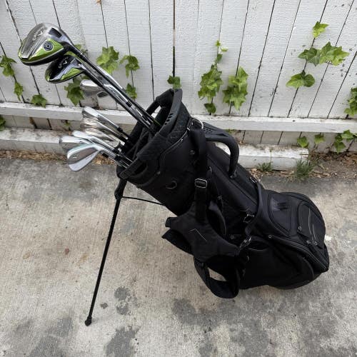 Callaway And Mizuno MP20 Mens RH Golf Club Complete Set W/ MasterPiece Staff Bag