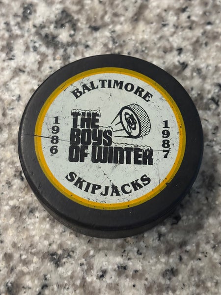 Baltimore Skipjacks AHL Vintage Hockey Puck