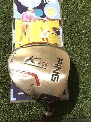 Ping K15 SF Tec 19* 5 Fairway Wood Regular TFC 149F Graphite Shaft (42)
