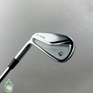Used Left Handed TaylorMade P-7MC Forged 5 Iron X100 X-Stiff Steel Golf Club