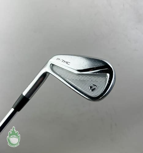 Used Left Handed TaylorMade P-7MC Forged 5 Iron X100 X-Stiff Steel Golf Club