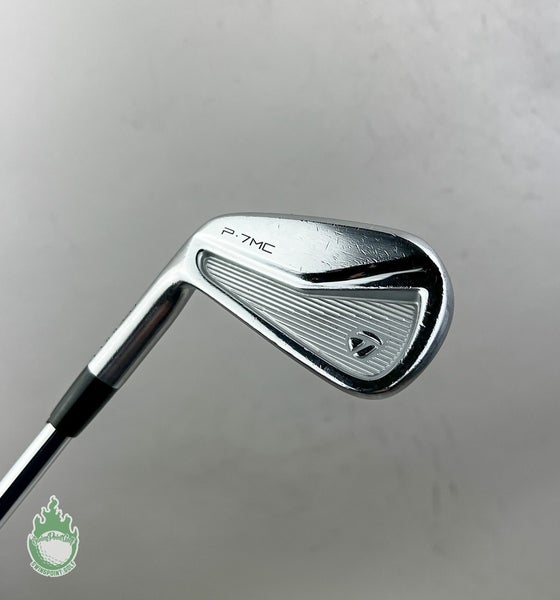 Used Left Handed TaylorMade P-7MC Forged 5 Iron X100 X-Stiff Steel Golf Club