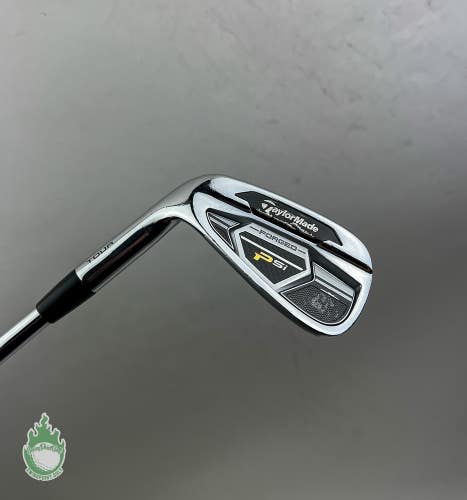 Used LH TaylorMade PSi Forged Pitching Wedge Modus 120g Stiff Steel Golf Club