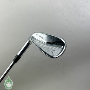 Left Handed TaylorMade P-7MC Forged PW $-Taper 130g X-Stiff Steel Golf Club