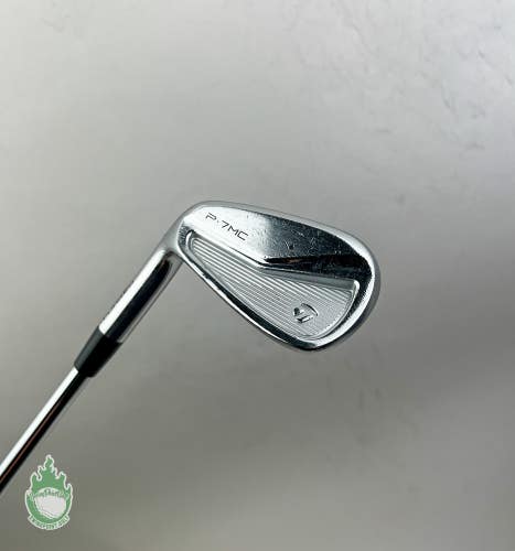 Left Handed TaylorMade P-7MC Forged PW $-Taper 130g X-Stiff Steel Golf Club