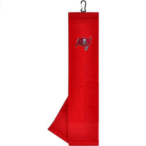 NEW Team Effort Tampa Bay Buccaneers Face/Club Tri-Fold Embroidered Golf Towel