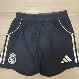 Real Madrid 25/26 Away Soccer Shorts SMALL