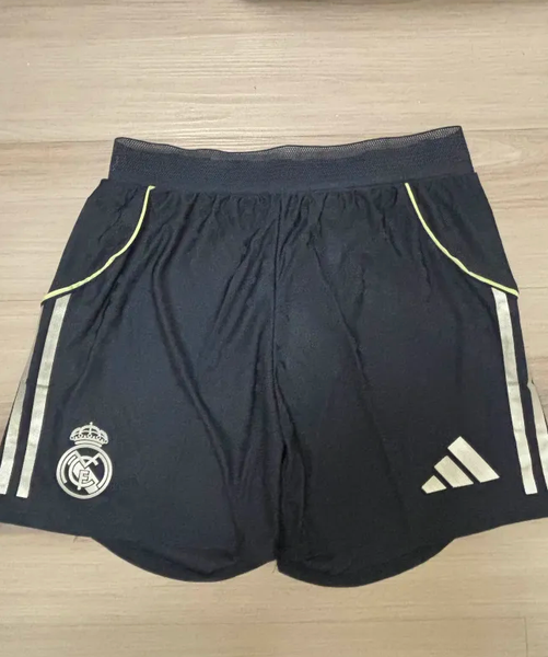 Real Madrid 25/26 Away Soccer Shorts SMALL