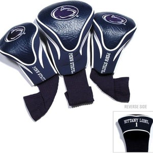 Team Golf Contour Golf Club Headcovers 3pk (Penn State Nittany Lions) NFL NEW
