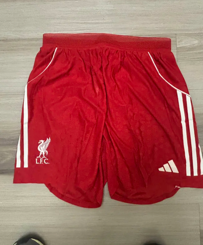 Liverpool FC 25/26 Home Soccer Shorts SMALL