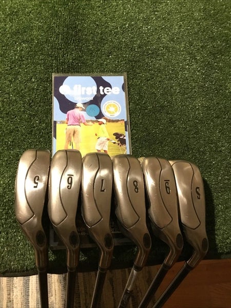 Callaway Ladies Fusion Wide Sole Irons Set (5-SW) Graphite 45g Shafts
