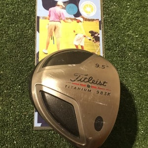 Titleist Titanium 983K 9.5* Driver Stiff YS-6 MSI-70 Graphite Design Shaft 44.5
