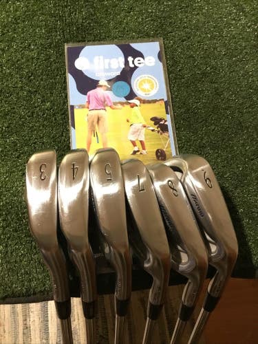 Mizuno MX-23 Grain Flow Forged Irons Set (3-9, No 6i) Regular FCM Rifle Steel