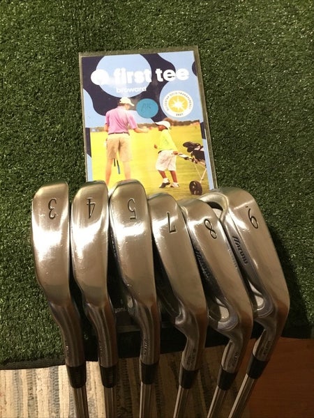 Mizuno MX-23 Grain Flow Forged Irons Set (3-9, No 6i) Regular FCM Rifle Steel