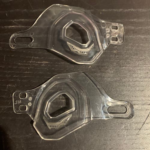 New CCM Super Tacks X/910 Clear Ear Pieces/Guards M/L *Price is Firm - Read Description - Last Set*