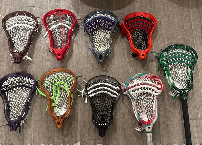 Lacrosse Heads - 9 Pack