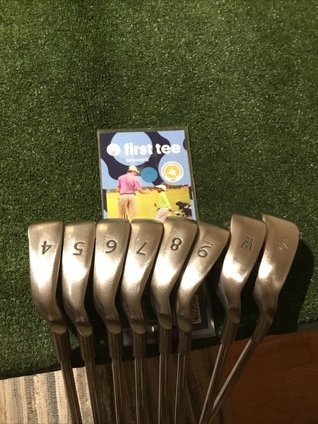 Ping Rapture Green Dot Irons Set (4-PW-SW) Steel Shafts (Needs New Grips) +1/2