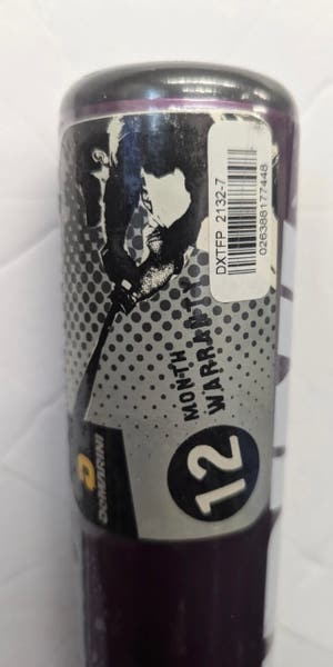 Batte Softball DeMarini Tempest TFP-7, 32 Pouces - 21 Oz, Couleur Violette, Lancer Rapide