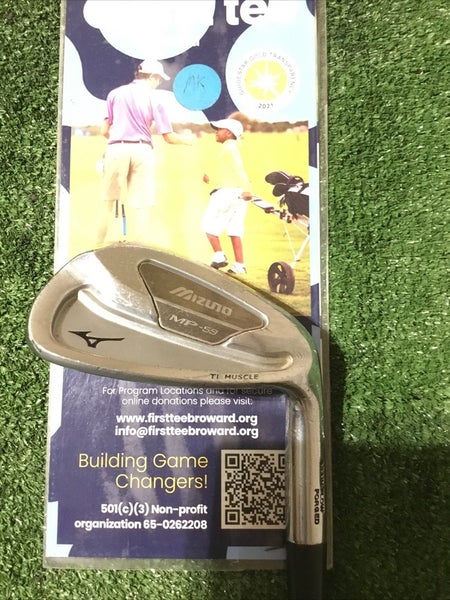 Mizuno MP-59 Ti. Muscle Pitching Wedge (PW) KBS Tour Steel Shaft (35.75)