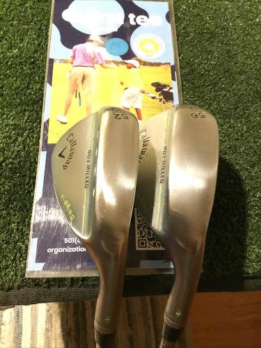Callaway MD3 Milled Wedge Set (GW & SW) Stiff & Wedge Flex Steel Shafts