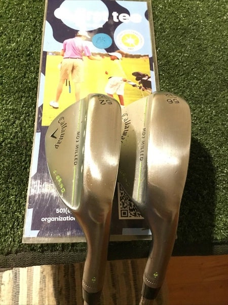 Callaway MD3 Milled Wedge Set (GW & SW) Stiff & Wedge Flex Steel Shafts