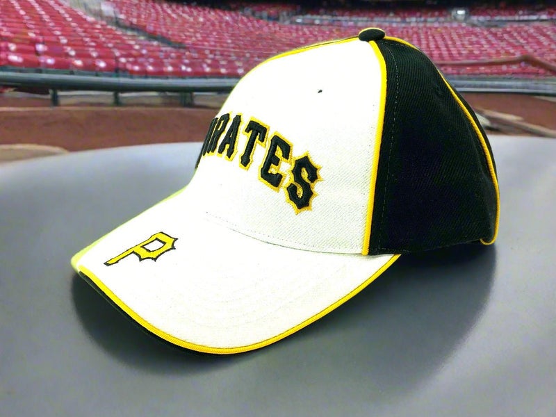 Pittsburgh Pirates NOS Vintage Late '90s MLB "Clubhouse" Adjustable 20% Wool Hat (New)