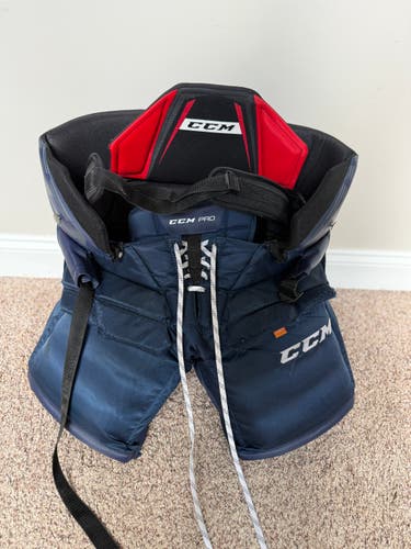 Senior Small 2022 CCM Pro Hockey Goalie Pants (Used)