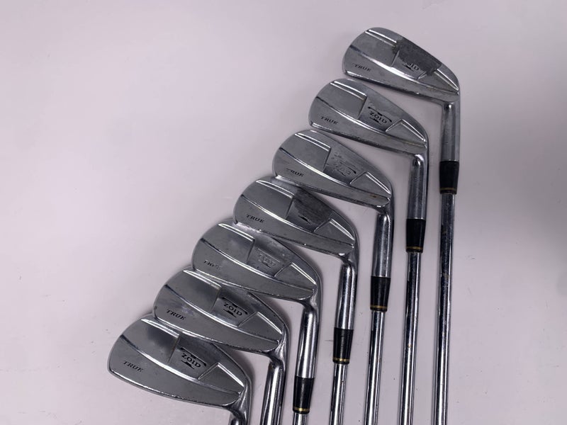Mizuno T-Zoid True Iron Set 3-PW Stiff Steel Mens RH-Missing 5 Iron
