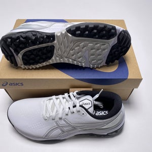 Asics Gel-Kayano Ace 2 Golf Shoes White Black Men's SZ 8 (1111A243-100)