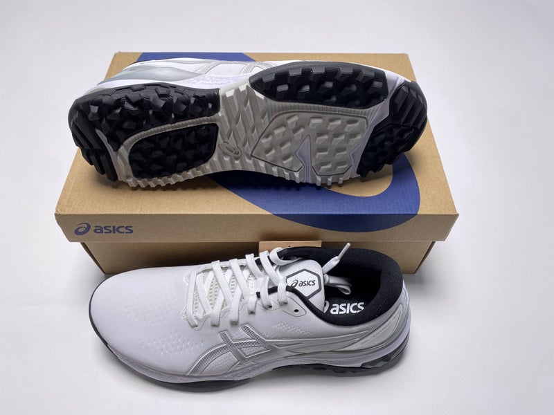 Asics Gel-Kayano Ace 2 Golf Shoes White Black Men's SZ 8 (1111A243-100)