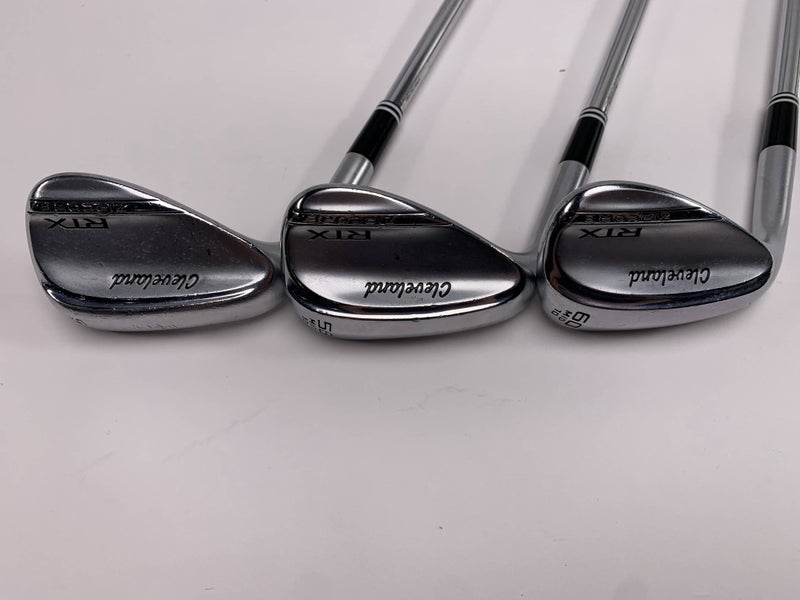 Cleveland RTX ZipCore Tour Satin Wedge Set 52* 10 56* 10 60* 10 DG Mens LH