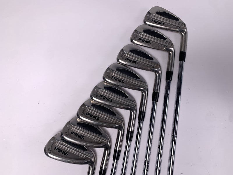 Ping S59 Iron Set 3-PW Silver Dot Cushin Z-Z65 Stiff Steel Mens RH