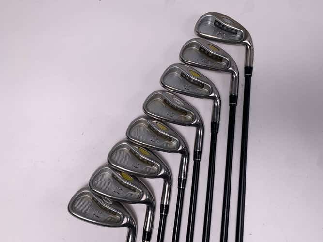 TaylorMade Rac OS 2005 Iron Set 3-PW UG65 Regular Graphite Mens RH
