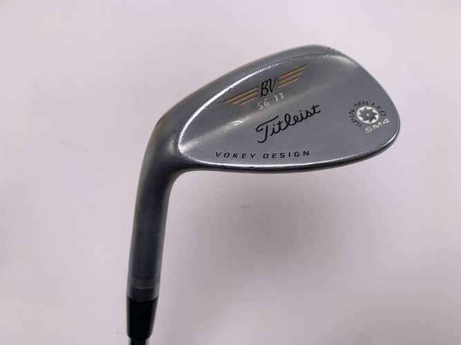 Titleist Vokey Spin Milled Chrome 2009 Sand Wedge SW 56* 11 Wedge Steel Mens LH