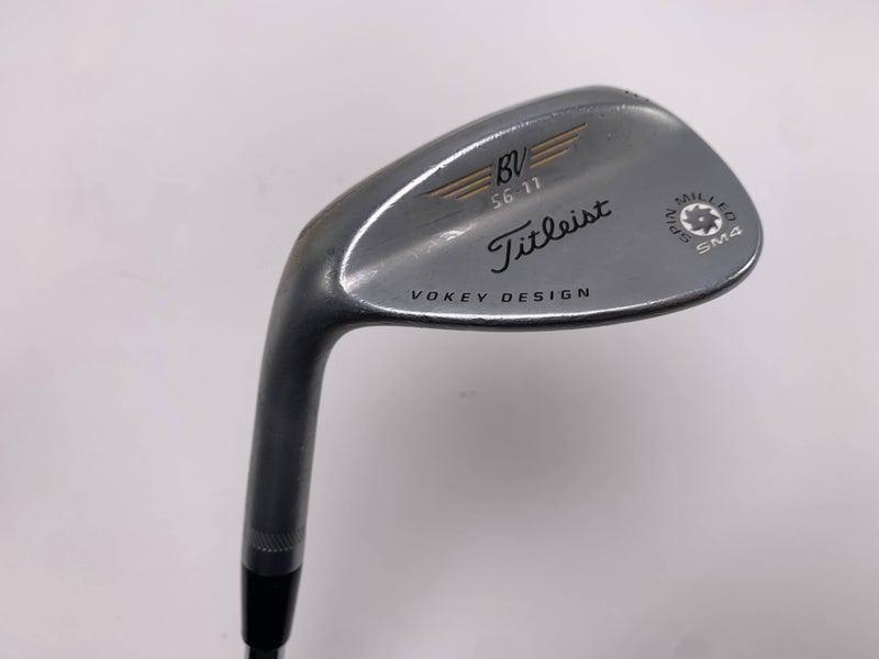 Titleist Vokey Spin Milled Chrome 2009 Sand Wedge SW 56* 11 Wedge Steel Mens LH